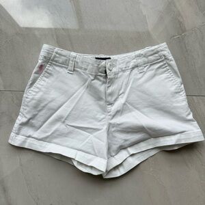 Polo by Ralph Lauren White Bermuda Shorts Classic Summer Style